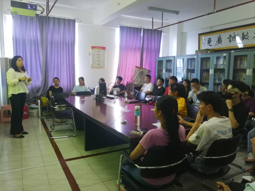 旅游学院举办朋辈心理辅导员培训