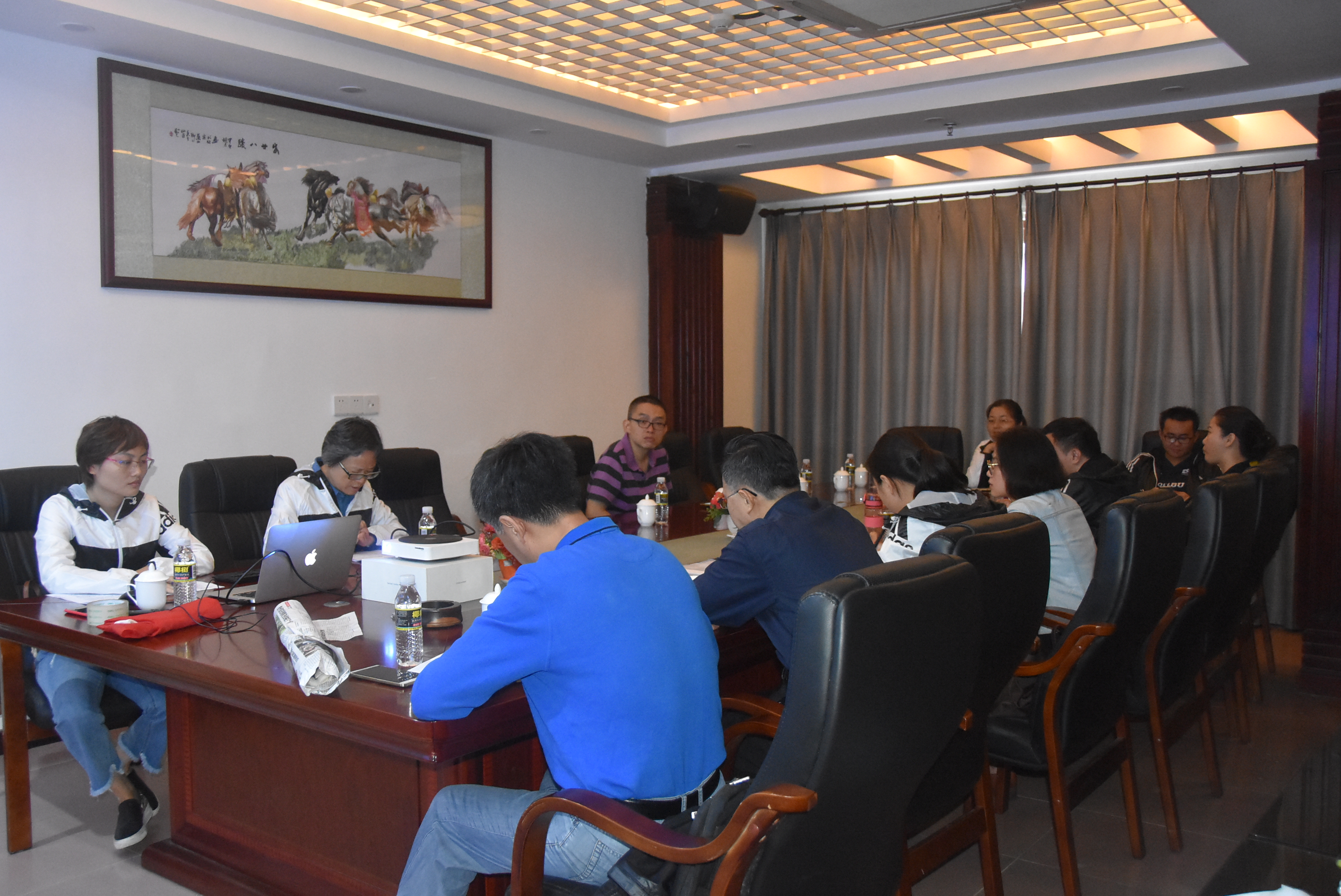 旅游学院工会活动暨2017年教学、科研工作年会