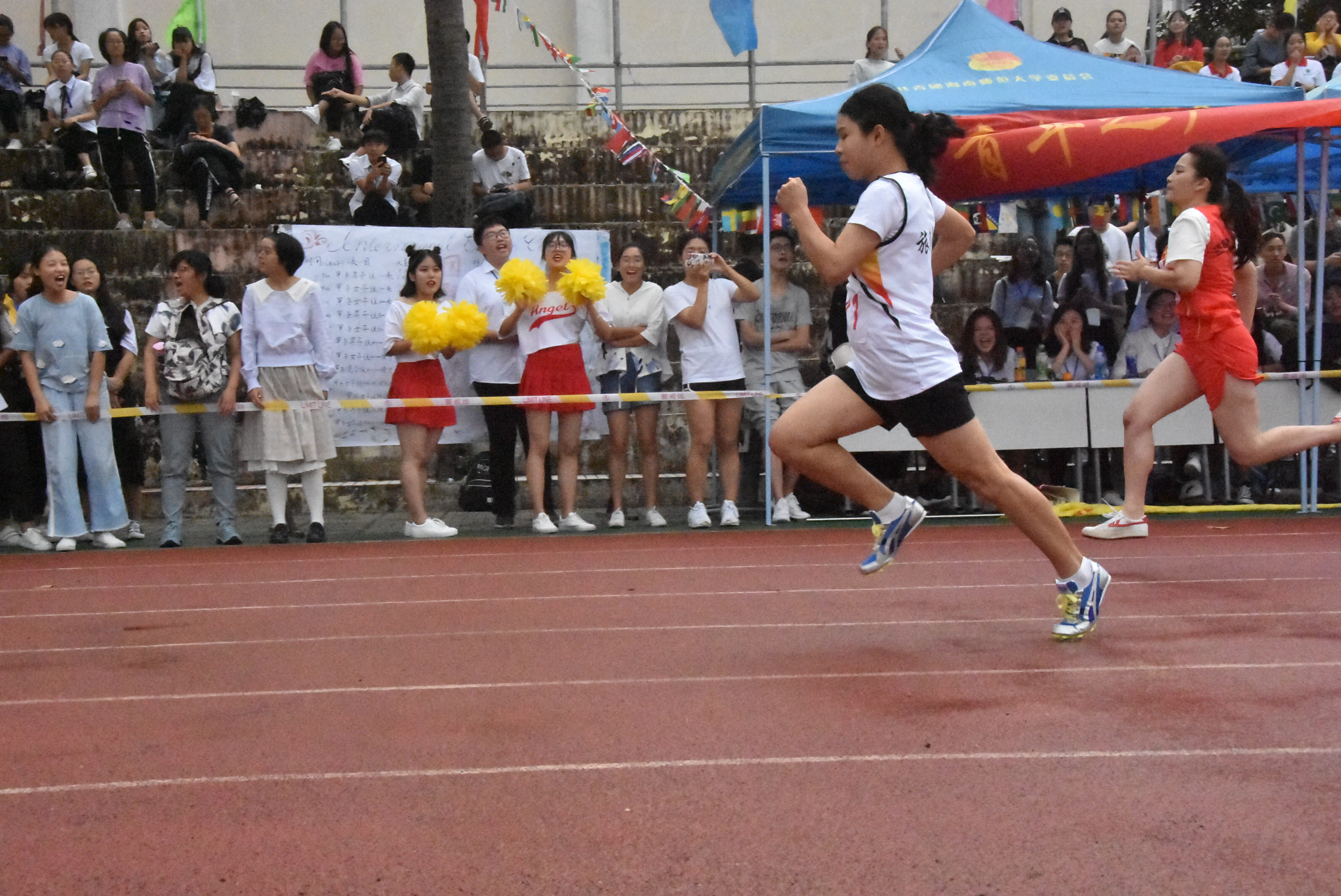 旅游学院参加学校第三十五届运动会