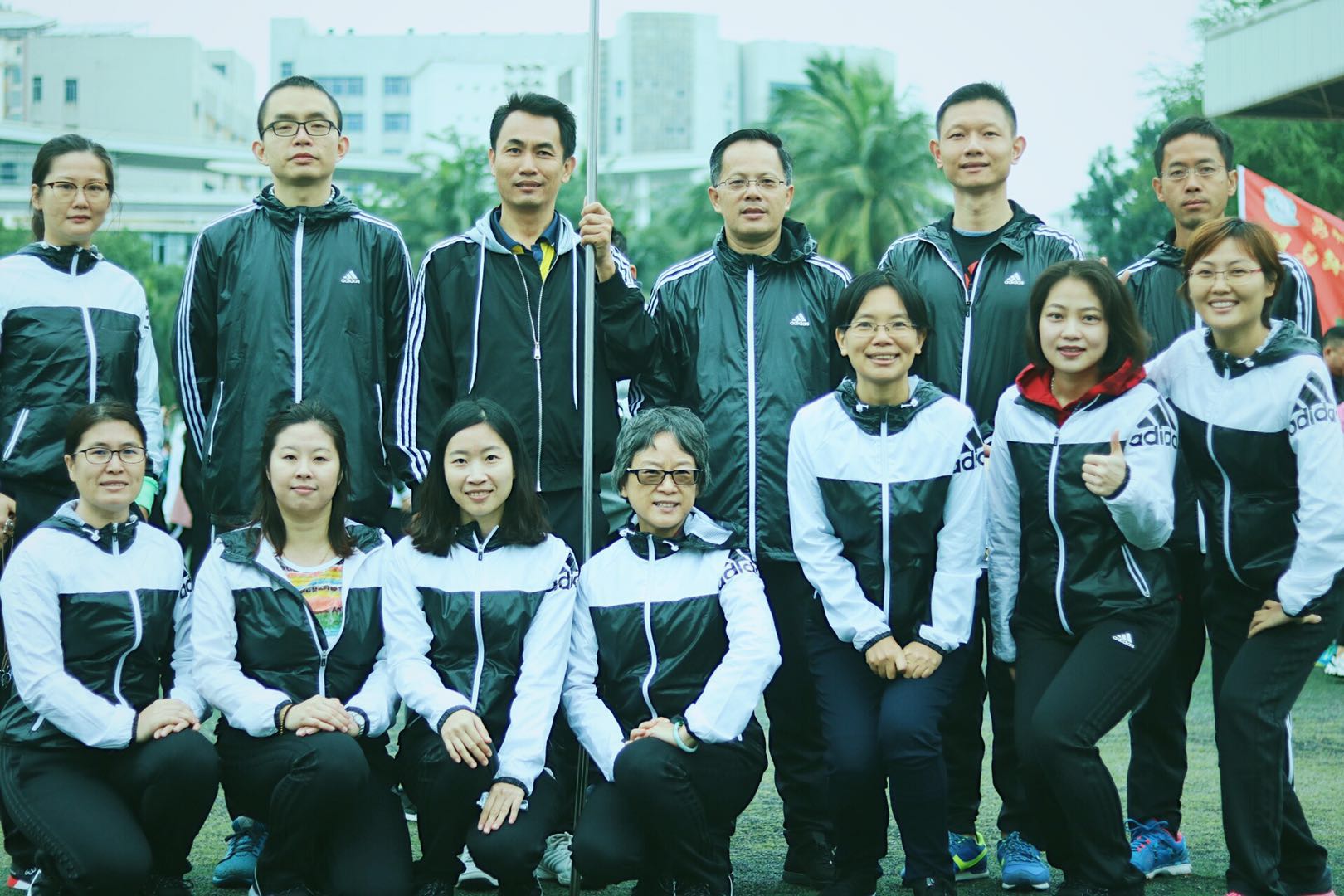  旅游学院师生参加海南师范大学第34届田径运动会