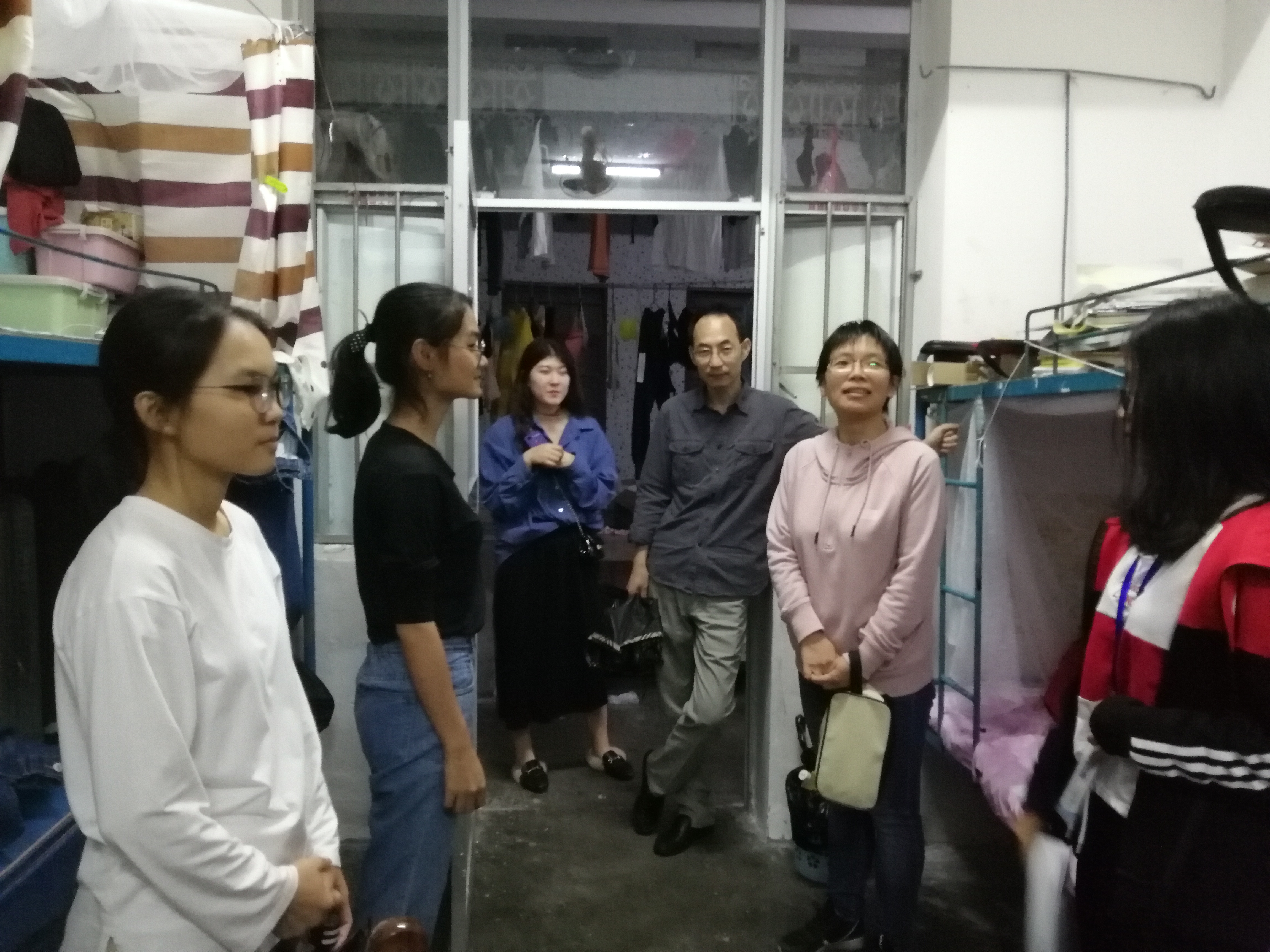 旅游学院开展新学期宿舍走访工作