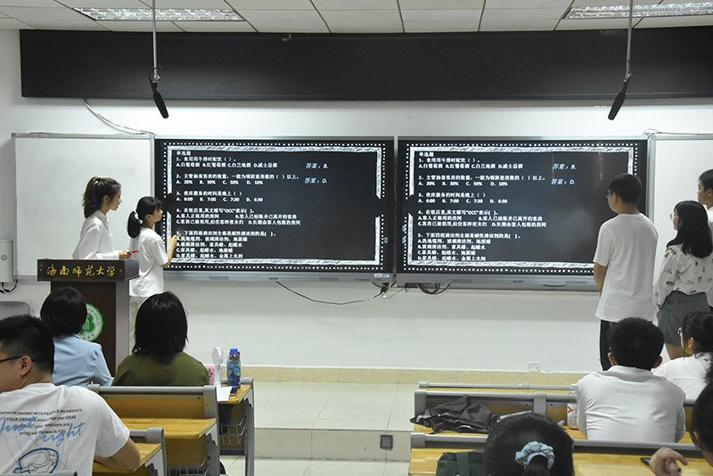 旅游学院举办酒店业务知识技能大赛决赛