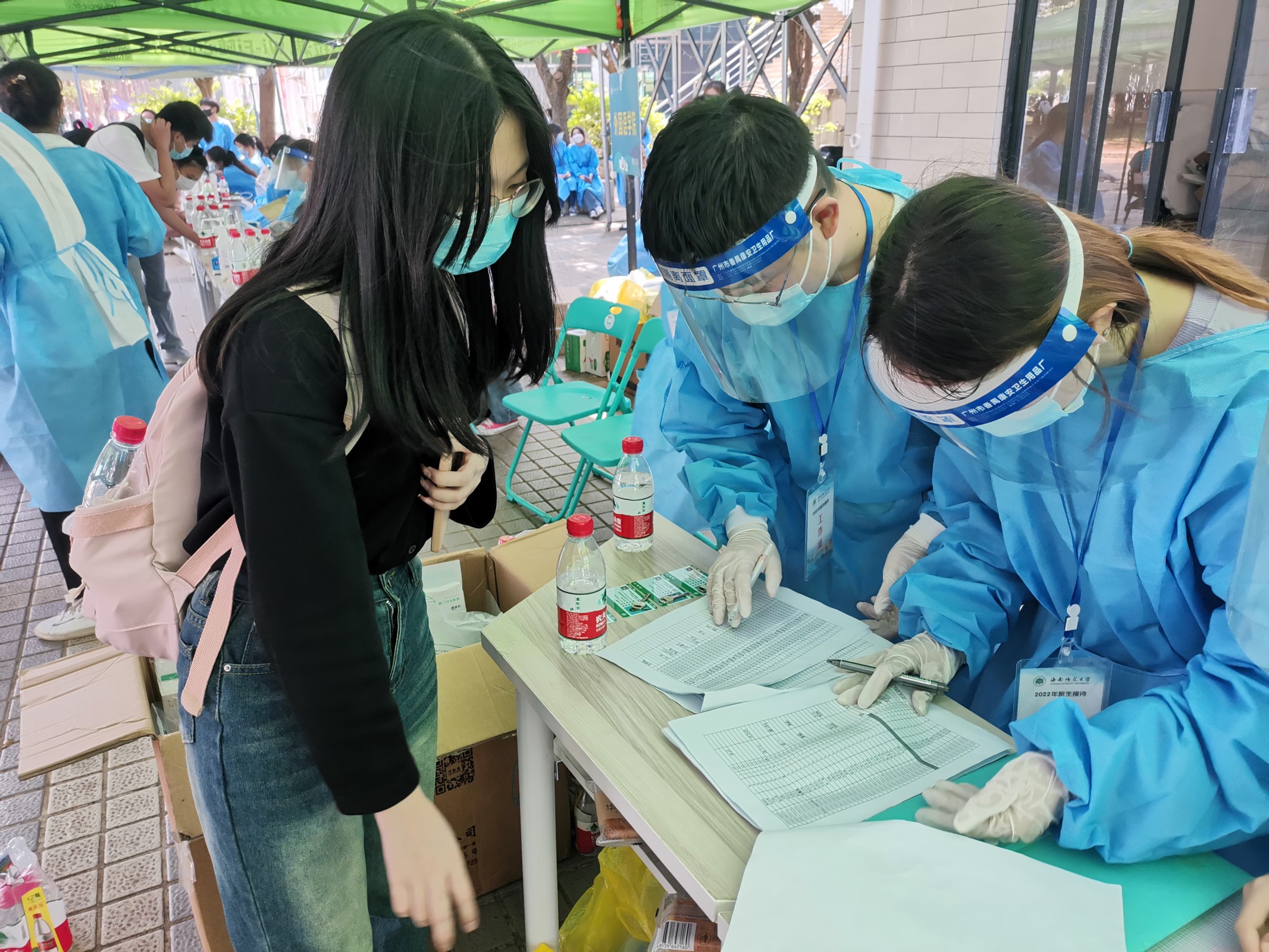 旅游学院开展迎新工作