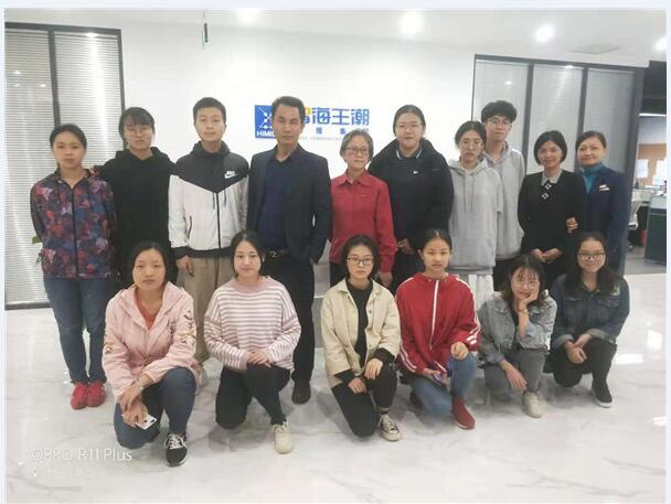 旅游学院领导老师探访见习学生一日行